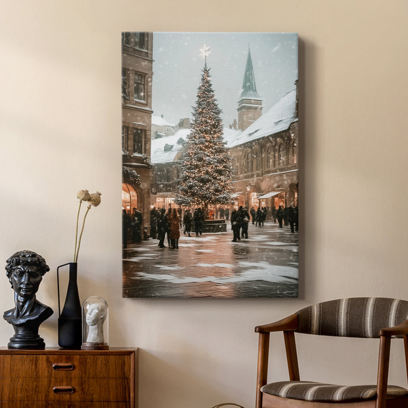 Art des Fêtes de Noël -Série 2-CCCCL XXV-3, H 18 po x l 12 po