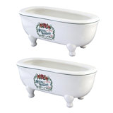 Kingston Brass 7-3/4-Inch Mini Tub (2-Pieces)