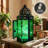 Decorative Moroccan Candle Lantern with LED Fairy Lights-1785891556-1852916770