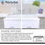 Évier en argile réfractaire à simple cuve avec planche à découper Nantucket Sinks