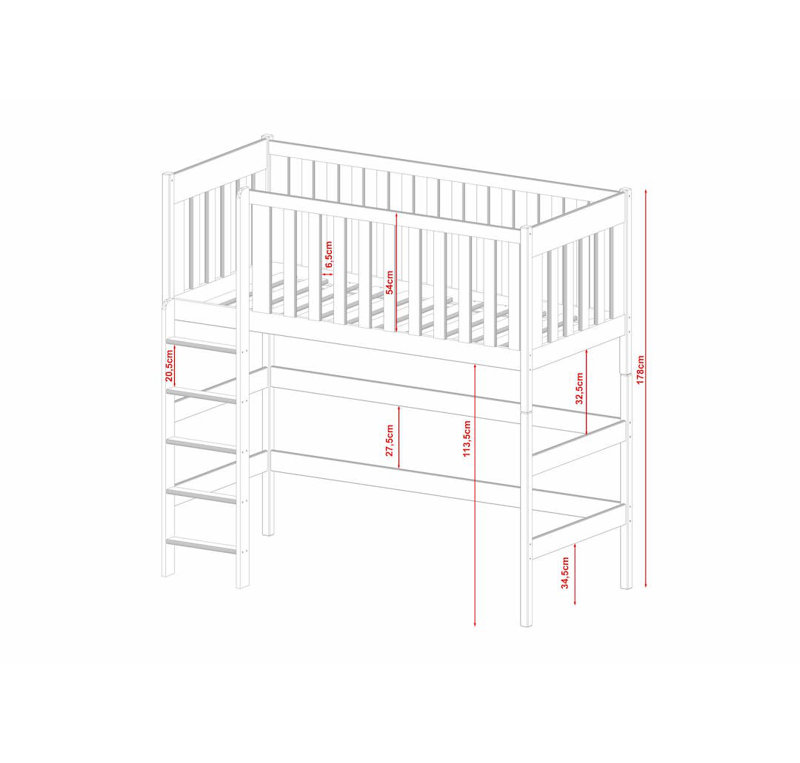 Manitou Single (3') High Sleepers