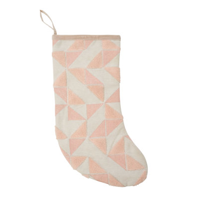 Patchwork Stocking 11"x 18"