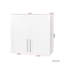 Armoire de rangement murale empilable, P 11,81 po x l 31,50 po x H 29,92 po, blanc