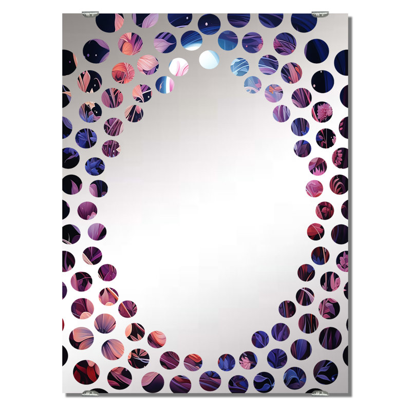 Shekhar - Miroir mural pré MIR135217, 32 po x 24 po
