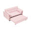 Chaise-lit pliante rose