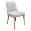 FITCH DINING CHAIR LIGHT GREY-SET OF TWO