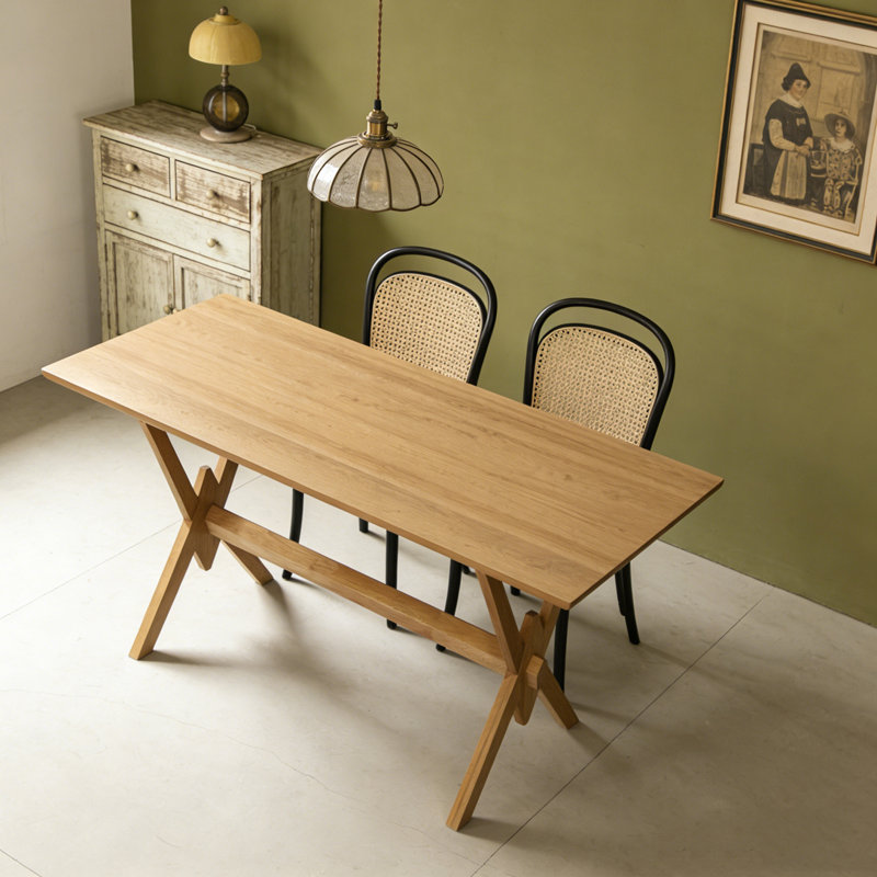 Table de salle à manger 63 ", Naturel