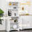 HOMCOM Kitchen Hutch