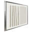 «Gray Vertical Space Abstract (Square)» par Patricia Pinto, reproduction-2086698596-2086698601