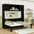 Full Murphy Bed with Storage Cabinets