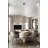 Modern 92-Light Satin Nickel Stainless Steel LED Chandelier 