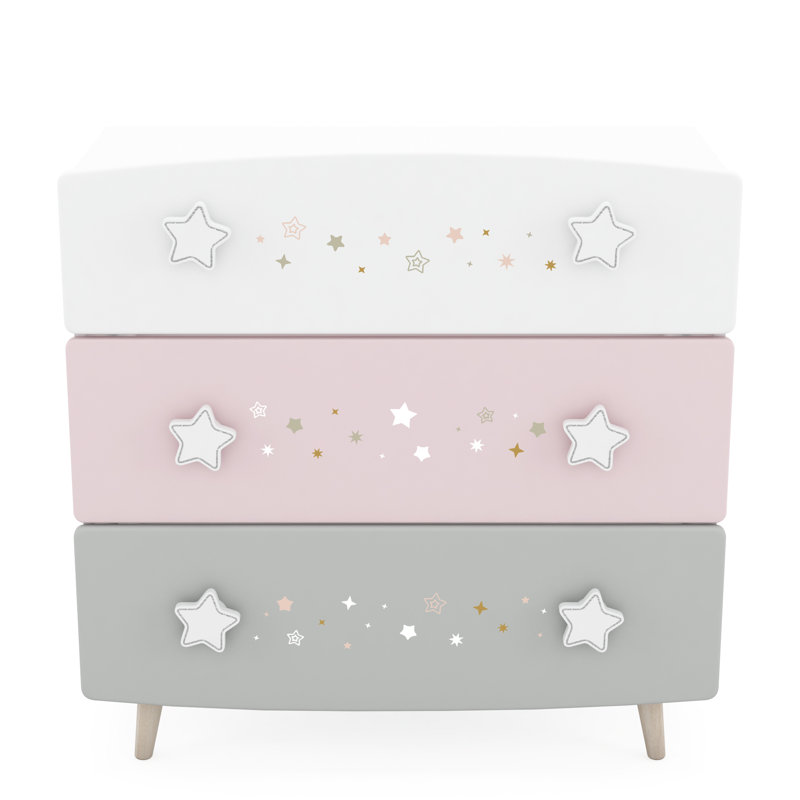 Vandalia Kids 3 - Drawer Chest