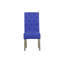 Chaise rembourrée en lin Wotring