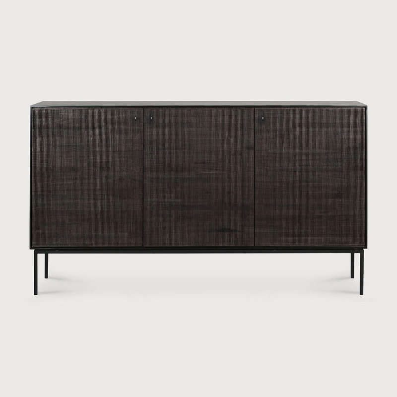 Grooves 60'' W Solid Wood Sideboard