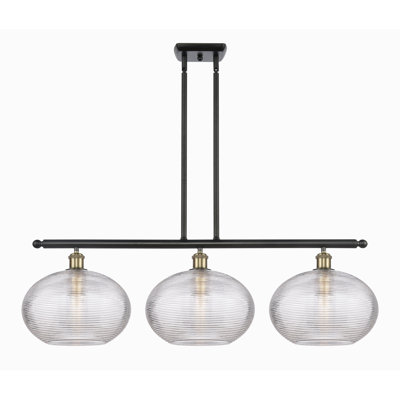 Larrick 3 - Light Kitchen Island Pendant