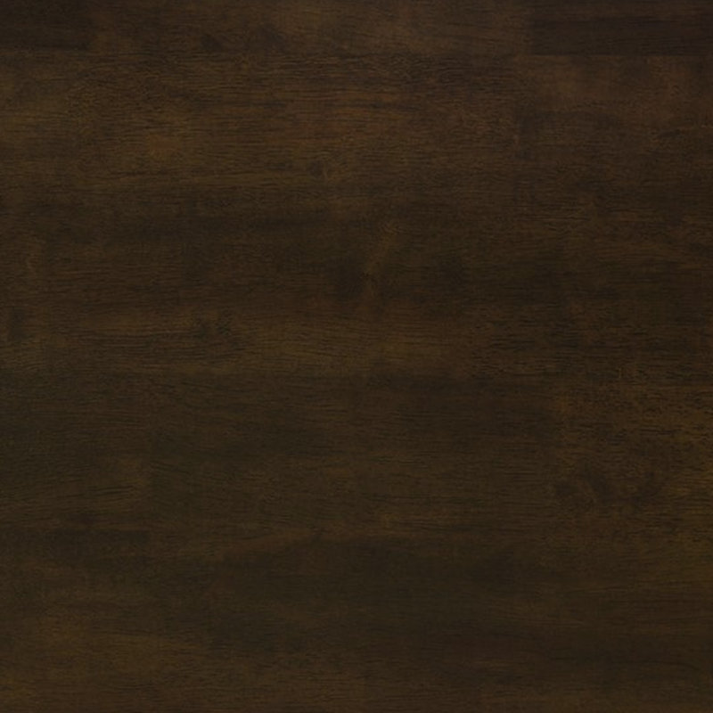 2 tables basses brun foncé pour un aménagement intérieur élégant en placage de bois avec tiroir cannelé