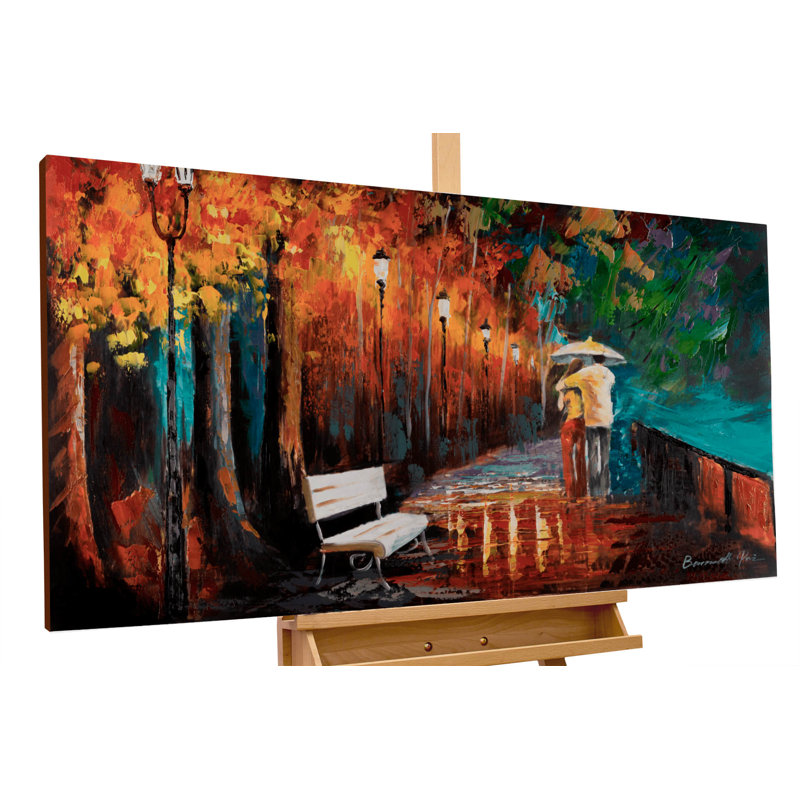 Handgemaltes Acrylbild „Mysteries Of The Night“