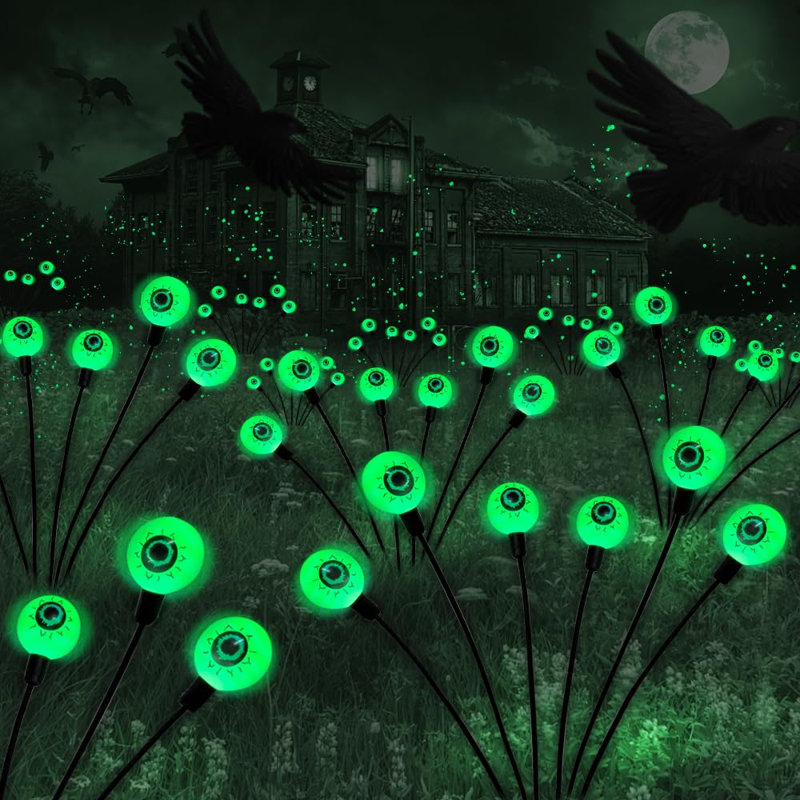 Halloween Decorations Outdoor Solar Scary Eyeball Lights