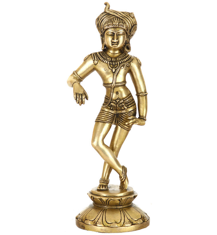 Statue Katyavalambitamurti Shiva, Laiton