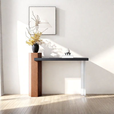 Retro Minimalist Art Console Table