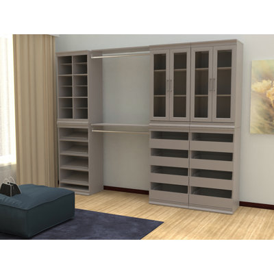 Modular Storage 90.14" W - 99" W Closet System