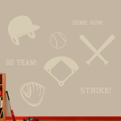 Décalcomanie murale baseball Harvin