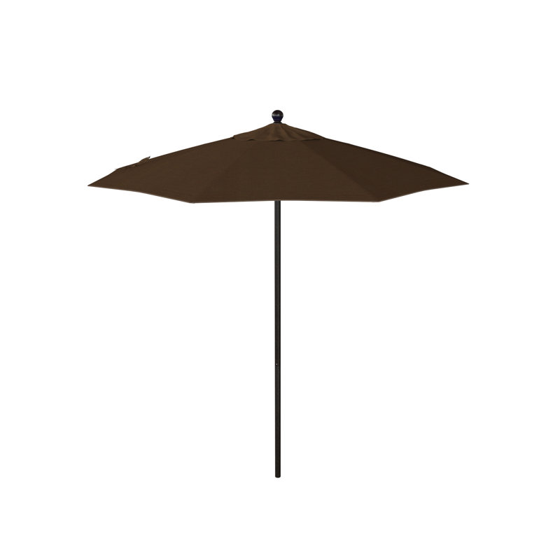 Parasol de marché 90 po Aneesaa, Pierre noire, Performance teck