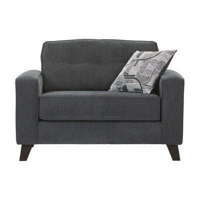 Fauteuil câlin Hughes Furniture 23300, ardoise Fairlane