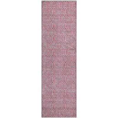 Premium Machine Washable Prisco Blush Rug