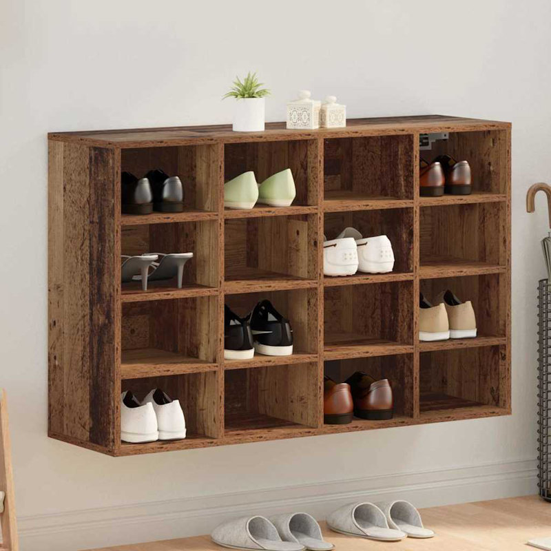 Shoe Cabinet, Old Wood