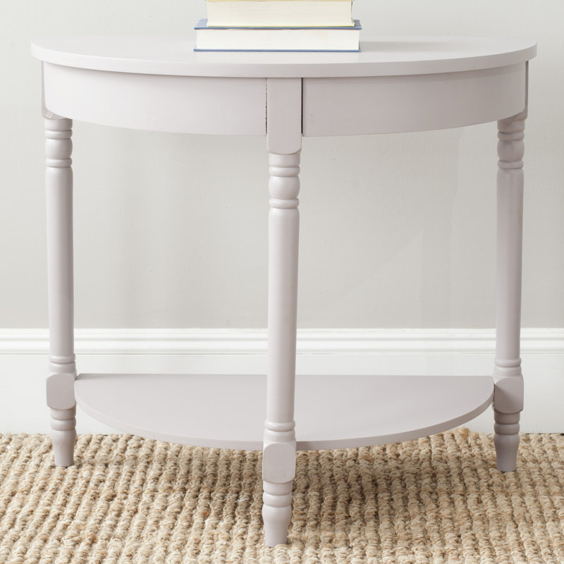 Console en bois massif 30 po Graer, Gris quartz