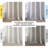 Basic Faux Linen Curtain Pair - 2 Panels - Light Filtering Grommet Curtains-1642654175-1642654171