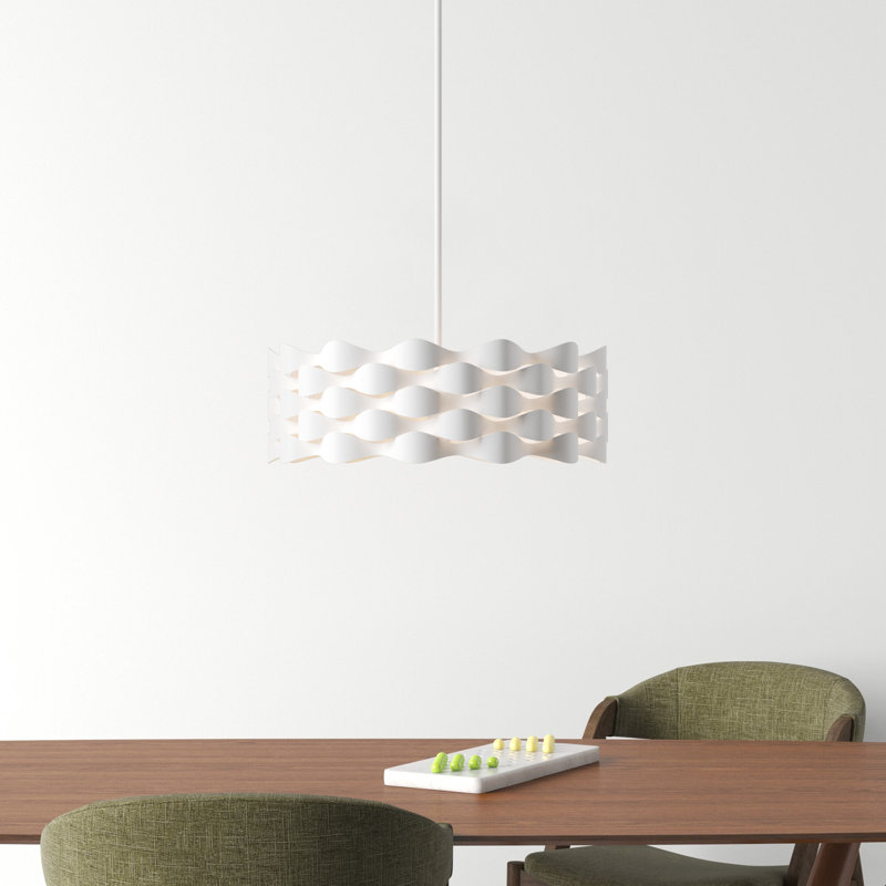 Rickey 1 - Light Sand White LED Unique/Statement Pendant
