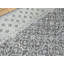 Tapis gris en laine noué à la main de conception unique 8 pi 7 po x 12 pi Aslihan