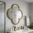 Contemporary Quatrefoil Mirror