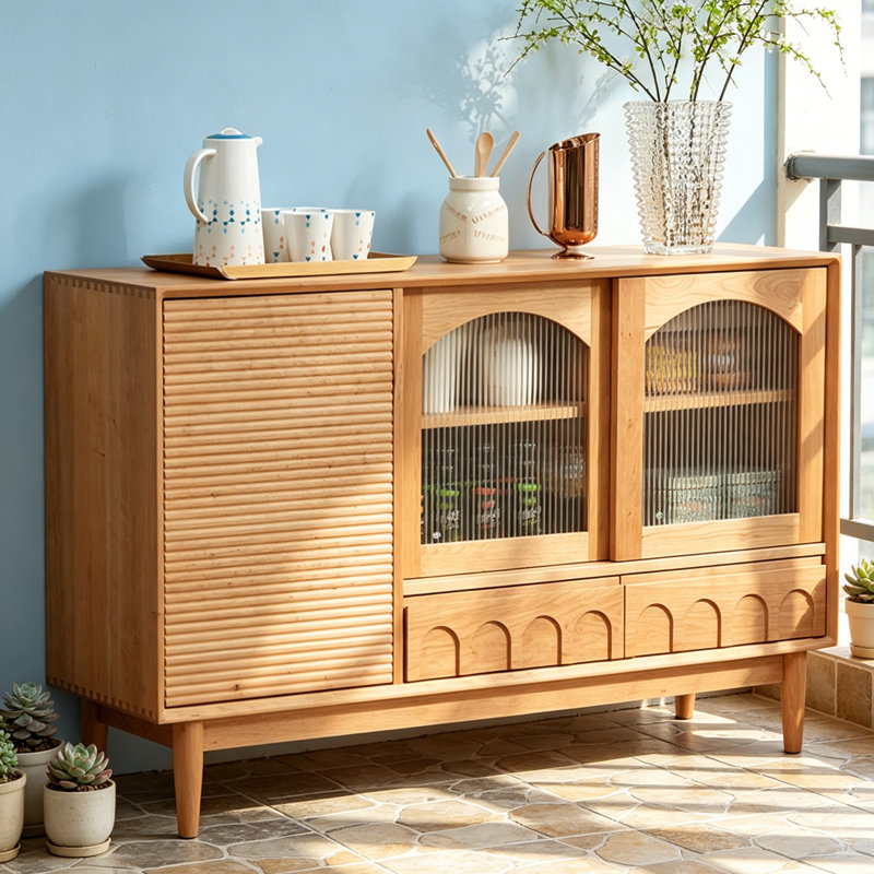 Armoire de rangement multifonctionnelle pour le salon