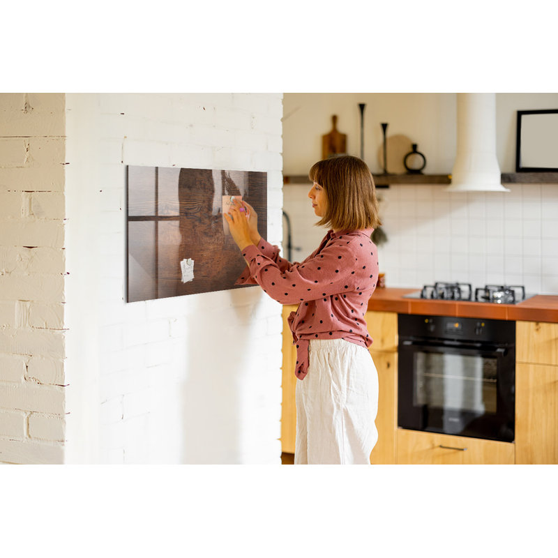 Old Wood Magnetic Dry Erase Board
