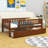 Twin Size 2 Drawers Wooden Daybed with Fence-1593223289