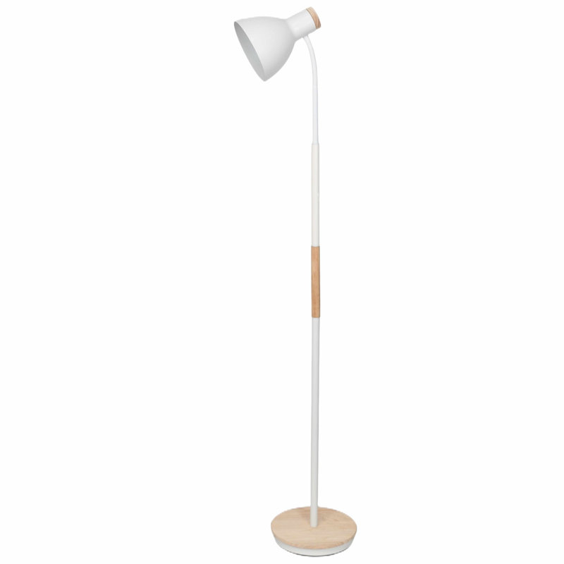 Tomica 155cm Task Floor Lamp, White Paint