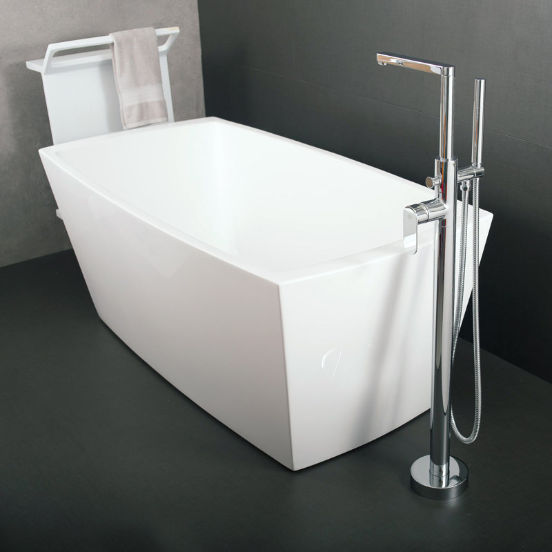 Floor Tub Spout, Chrome