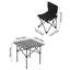 Square 3 - Piece 2 - Person 50Cm L Outdoor Table Set