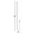 Kalalou Forged-Iron Single Taper Wall Sconce – 24" Tall Handcrafted Set of 2