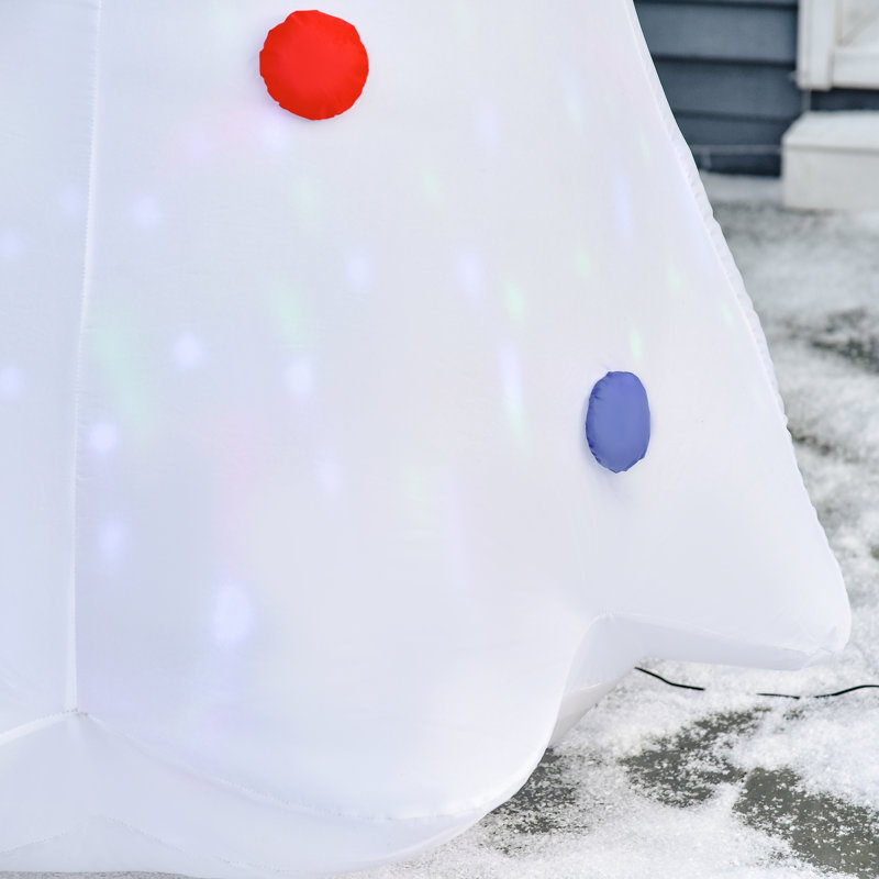 Arbre de Noël gonflable avec lumières DEL