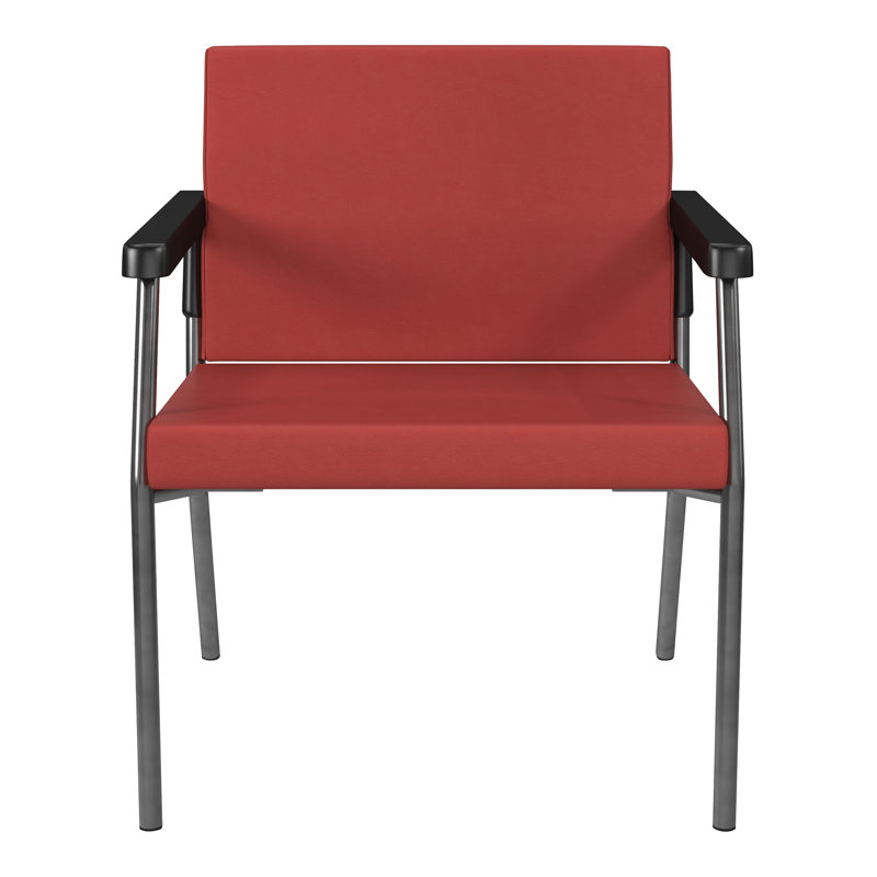 Chaise de salle d'attente 28,5 po Pavy, Rouge à lèvres