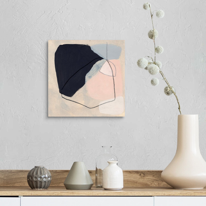 «Keystone I» par June Erica Vess - reproduction d'art, Toile tendue, H 12 po x l 12 po x P 1,25 po