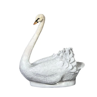 Small Swan Life Size Statue