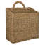 Panier mural en osier pour magazines et courrier