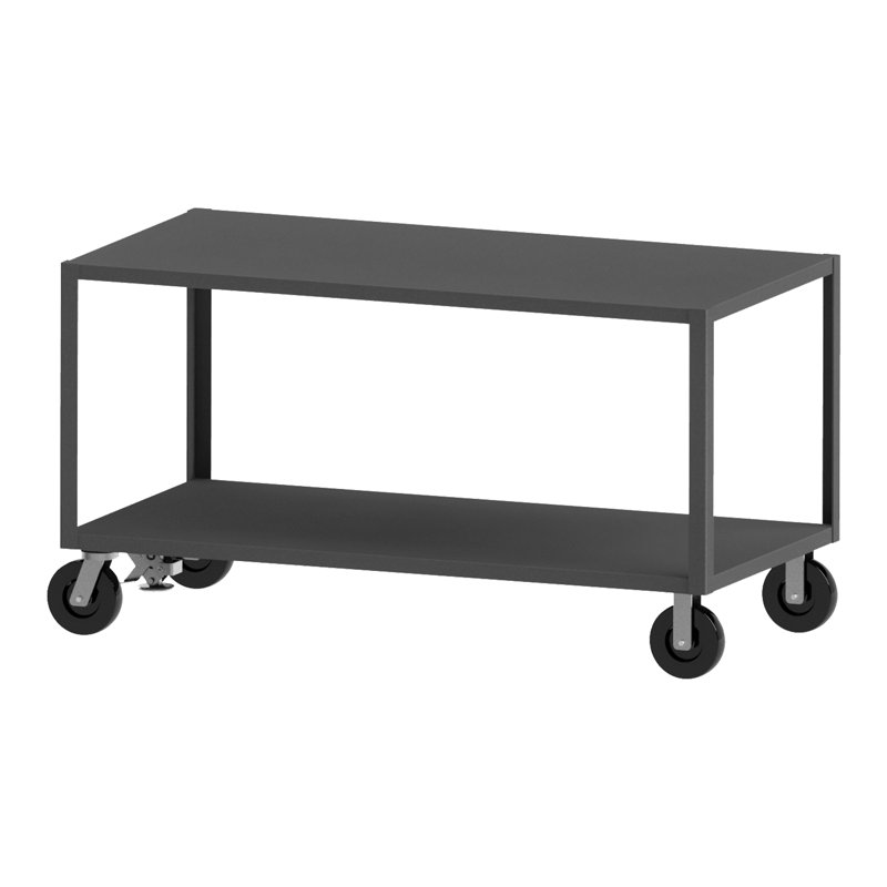 Chariot de service robuste, H 39,5 po x l 72,38 po x P 30,38 po