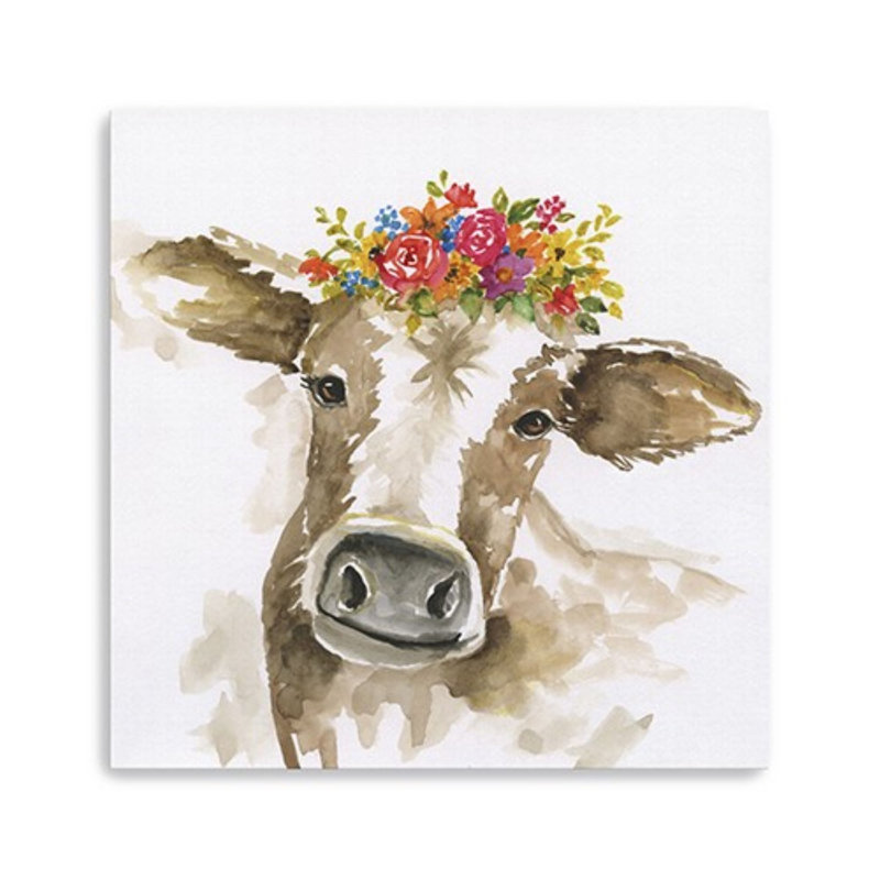 Art mural aquarelle sans cadre