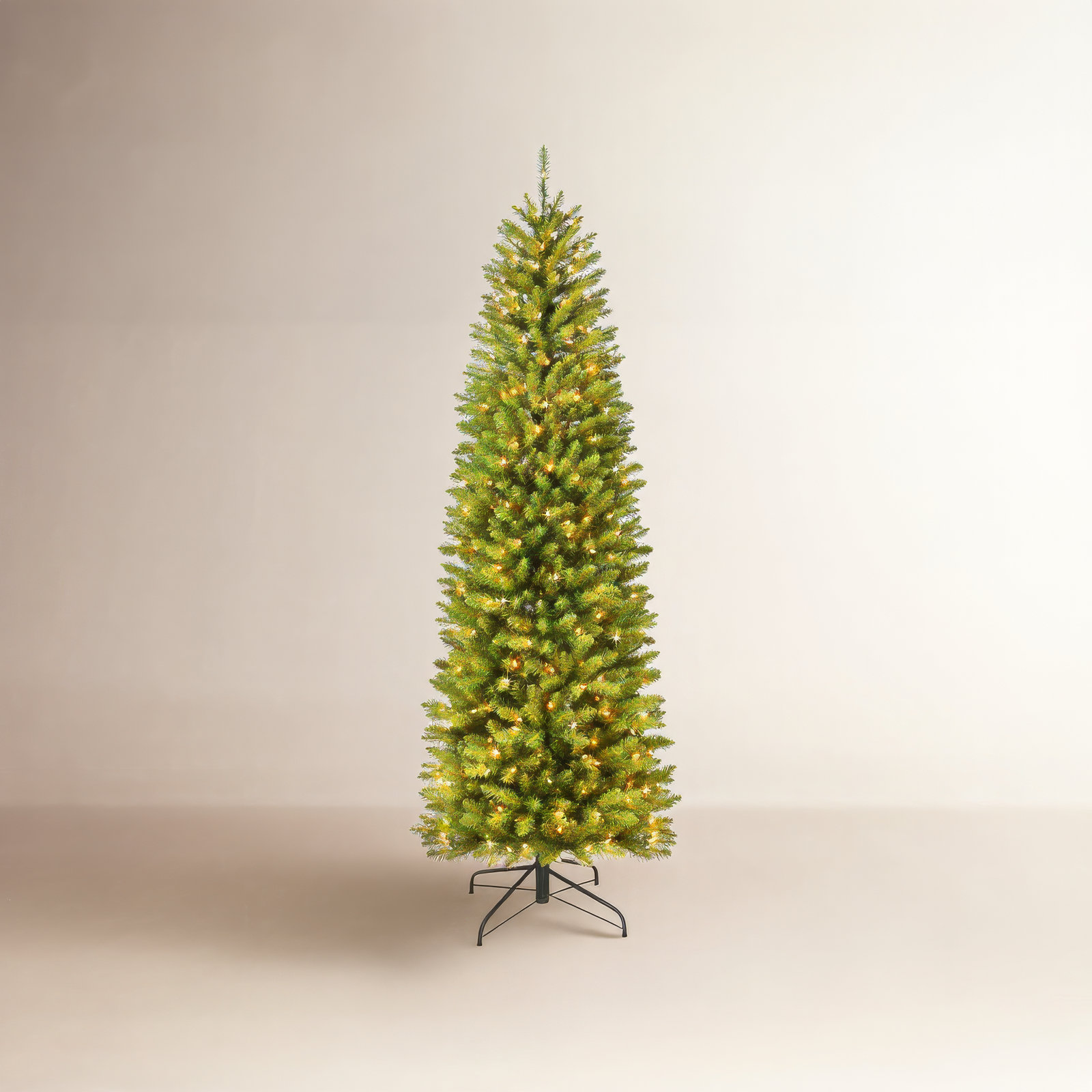 Fraser Lighted Artificial Christmas Tree, 6.5' H